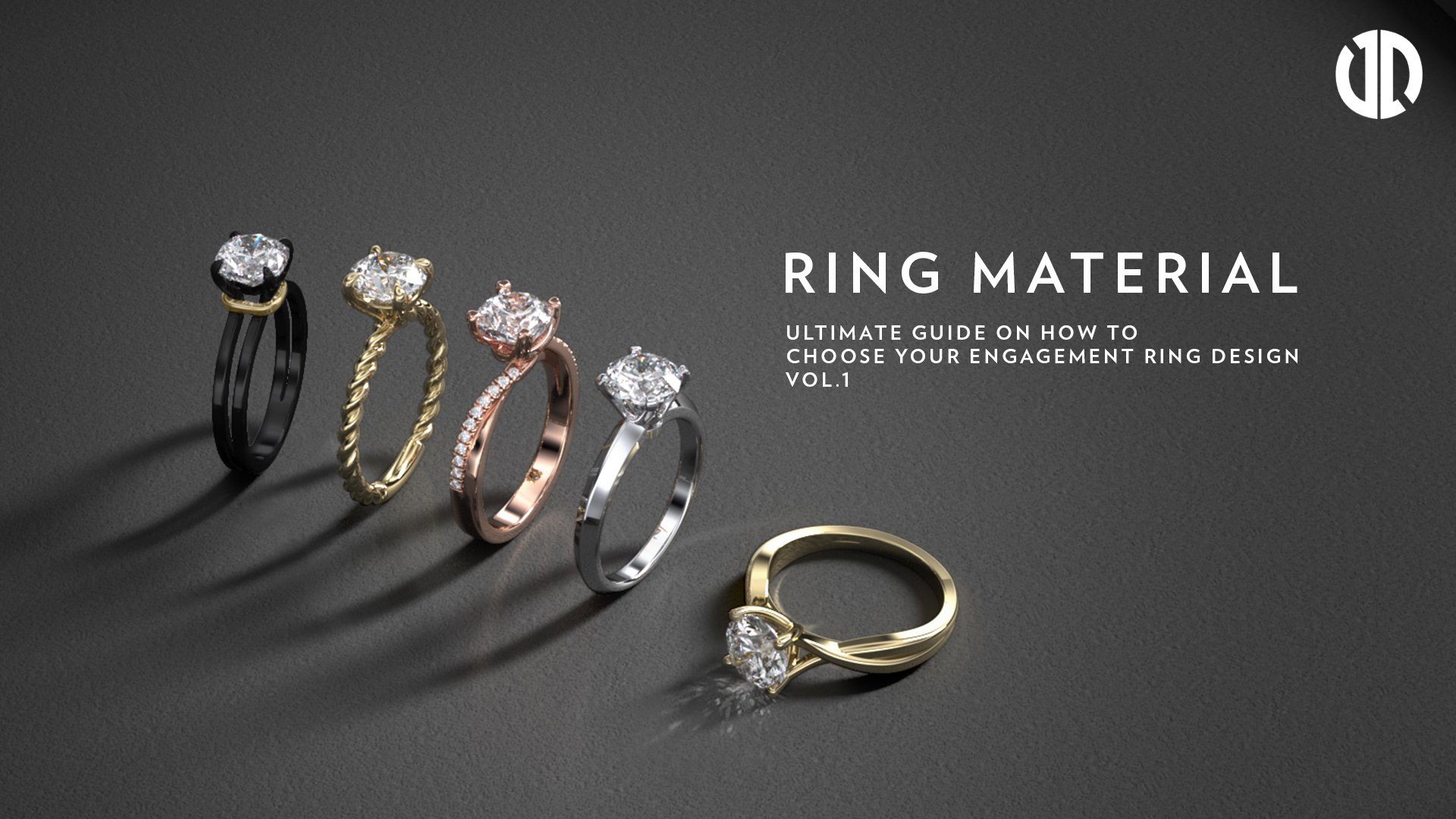 How to Choose your Engagement Ring Design (Part 1 - Ring Material)